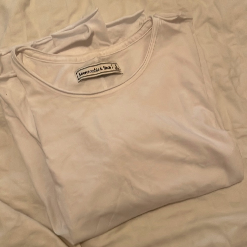 White Shirt, size S, Abercrombie & Fitch